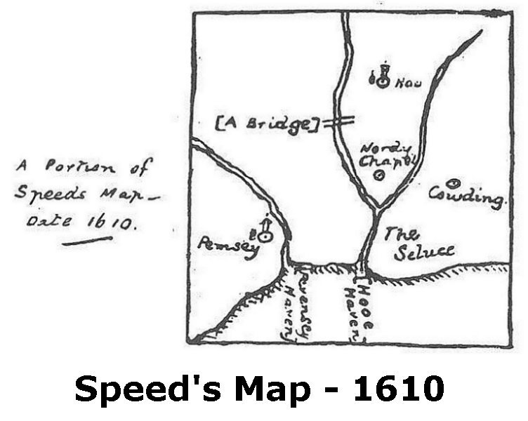 Speed's map of 1610