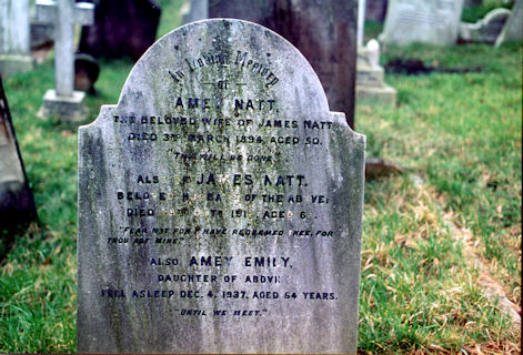 Natt Headstone